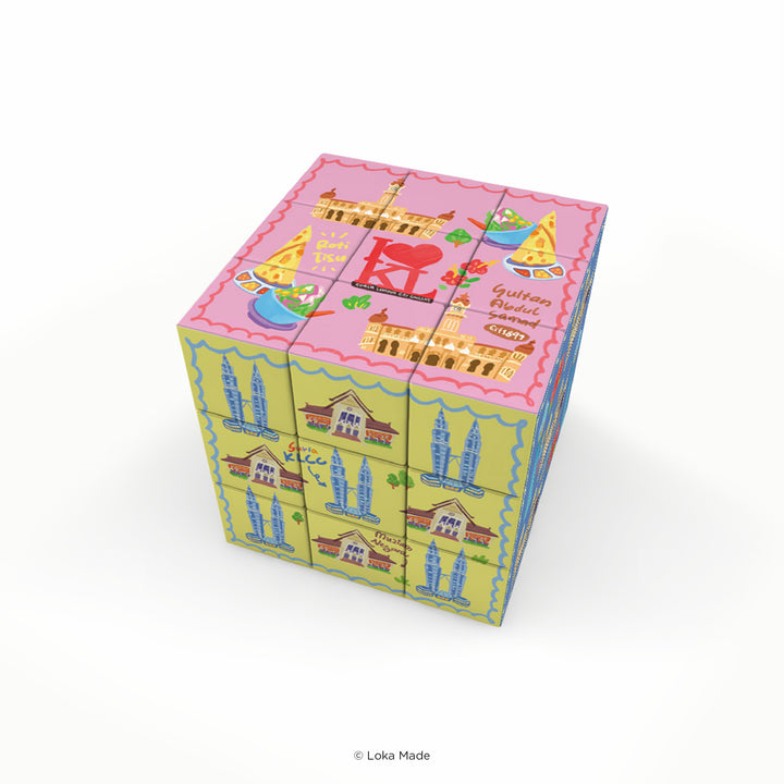 LOKAMADE Doodle Land Magic Cube MCU-DL-003: KL Flavours