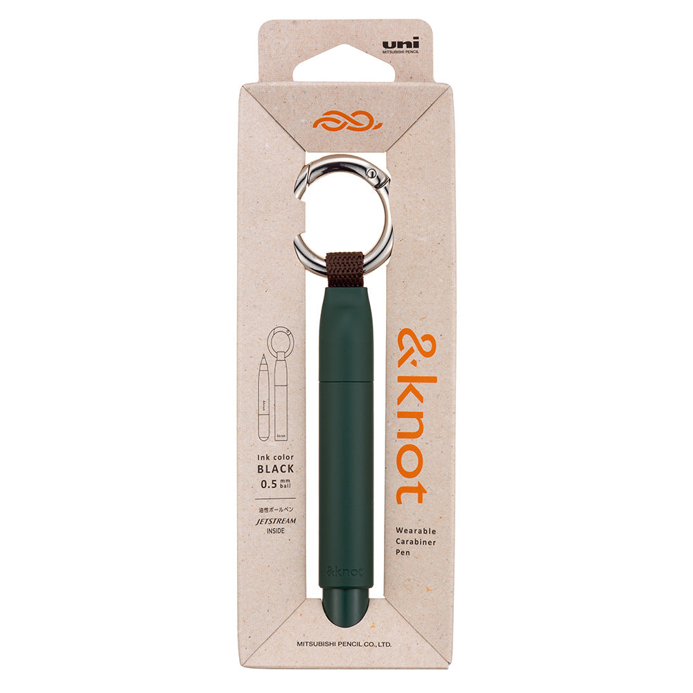 UNI &Knot Jetstream Ballpoint Pen 0.5mm Cedar Green