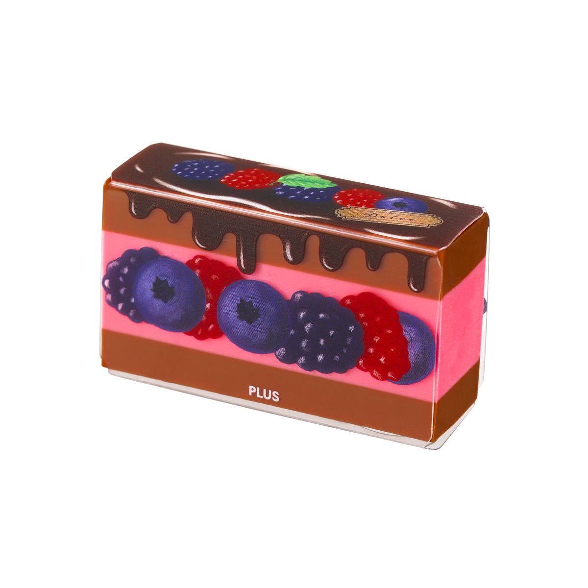 PLUS Air-In Eraser Dolce Chocolate Cake