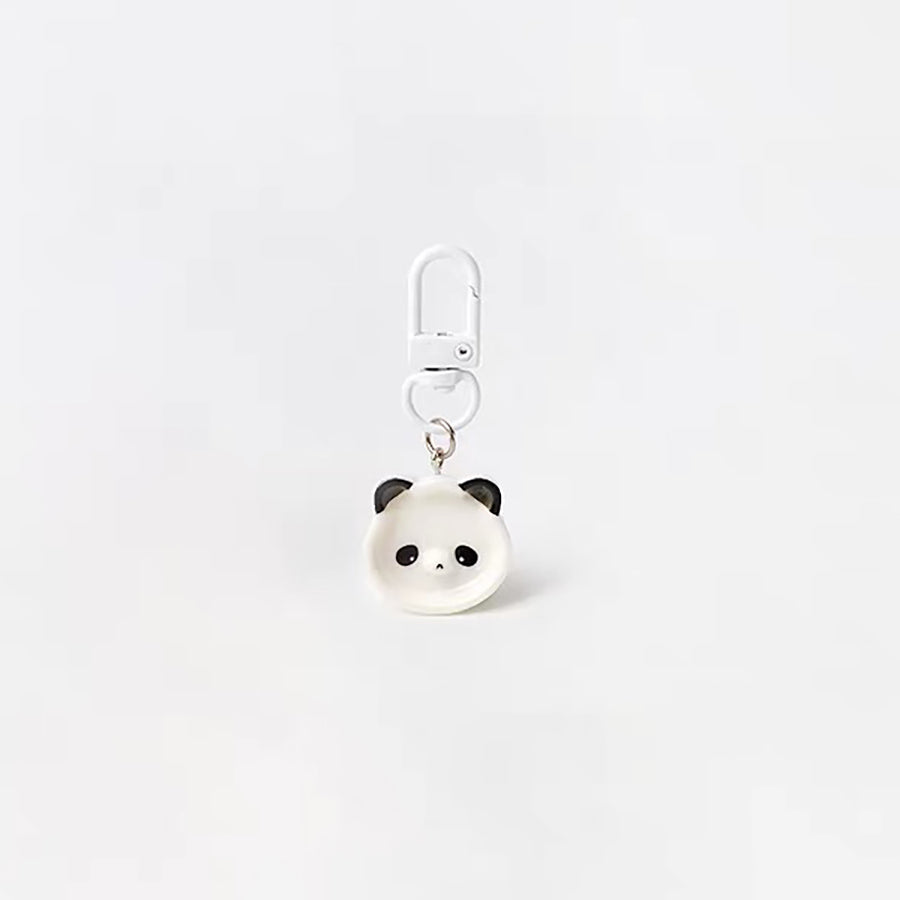 JIPPURI Keychain Breakfast Plate Panda