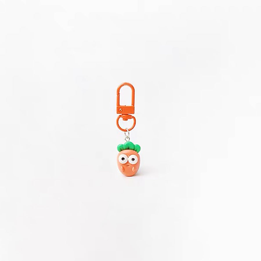 JIPPURI Keychain Cute Buns Carrot