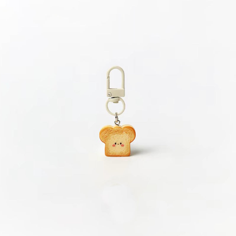 JIPPURI Keychain Cutie Bakery Bear Toast