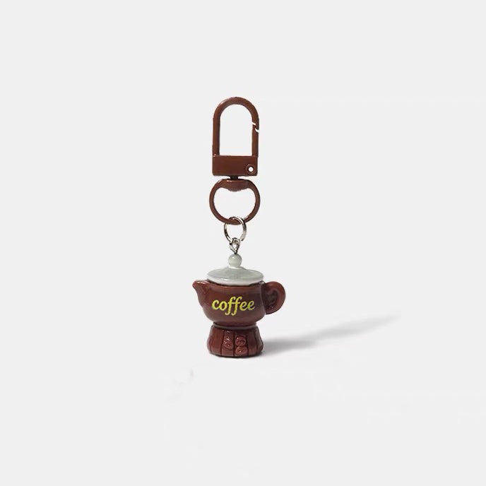 JIPPURI Keychain Cafe Coffee Maker