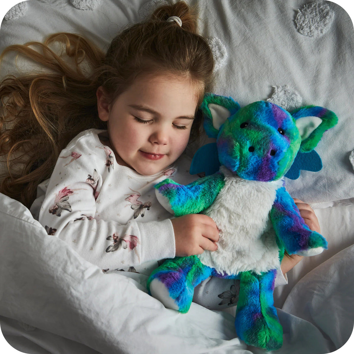 WARMIES Plush Regular Rainbow Dragon