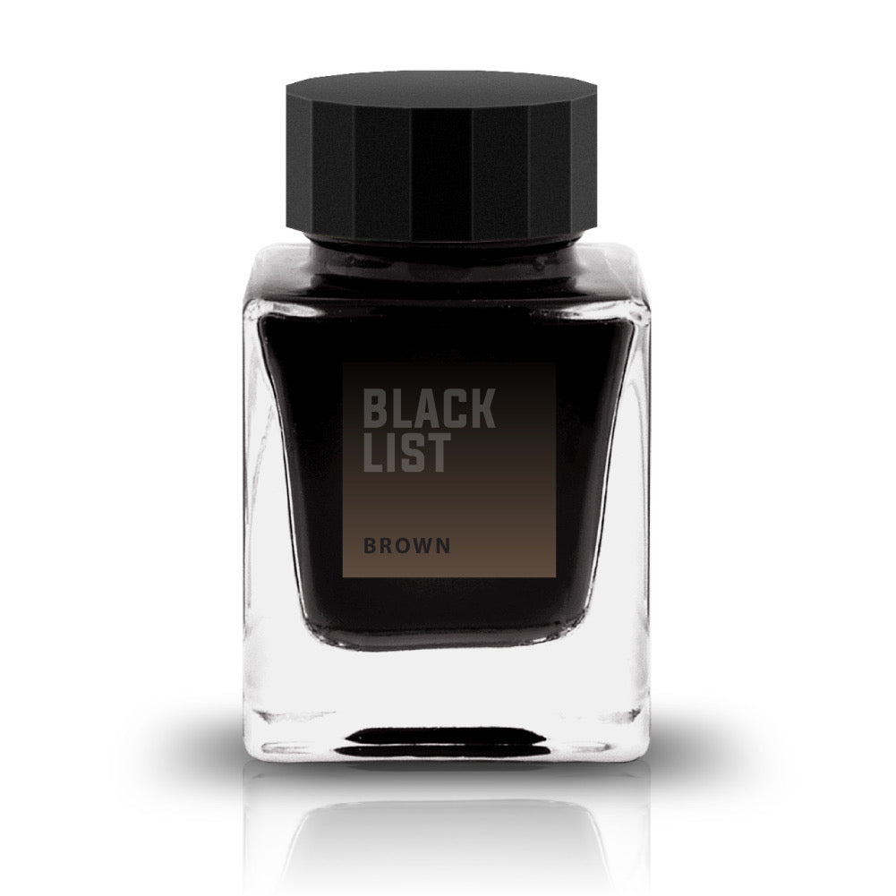 TONO & LIMS Fountain Pen Ink 30ml Blacklist Brown