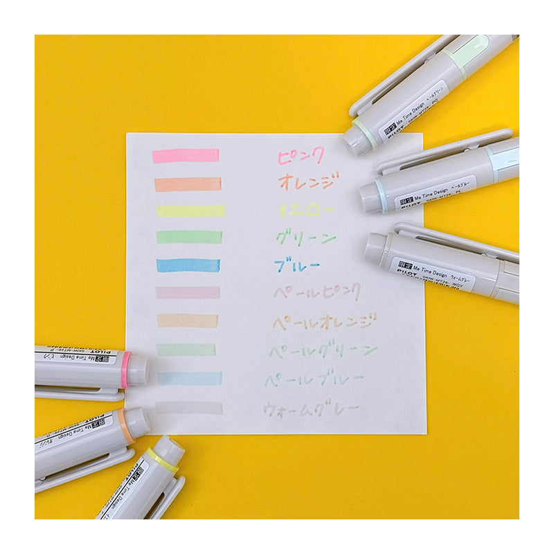 PILOT Kire-Na Me Time Design Twin Highlighter Pink