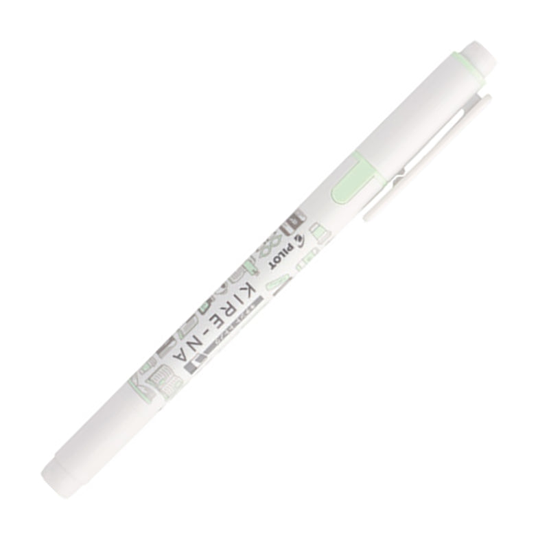 PILOT Kire-Na Me Time Design Twin Highlighter Pastel Green