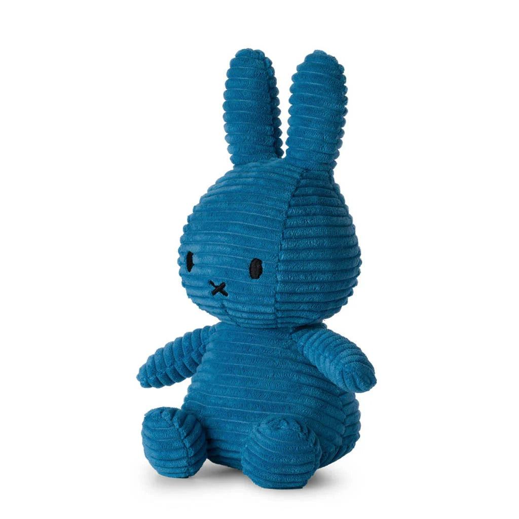 MIFFY Sitting 23cm Corduroy Aviator Blue Default Title