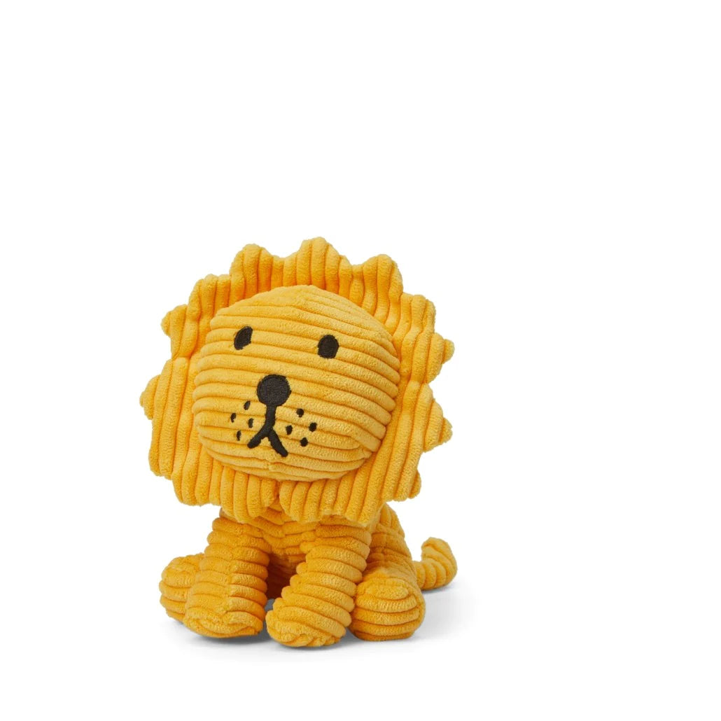 MIFFY Lion 17cm Corduroy Yellow Default Title