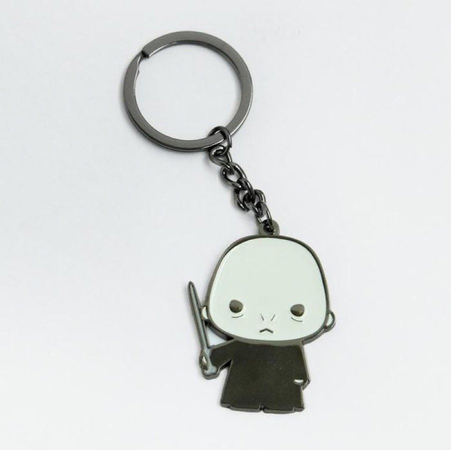 HARRY POTTER Enamel Keychain Voldemort Default Title