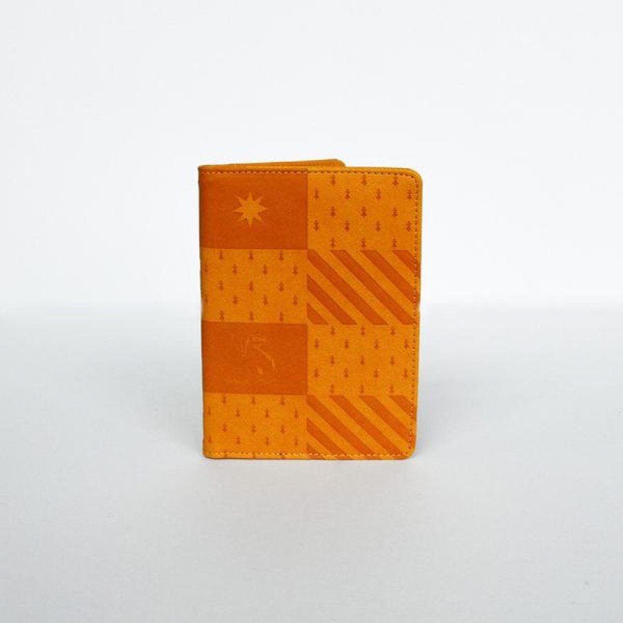 HARRY POTTER Passport Holder Hufflepuff Pattern Default Title