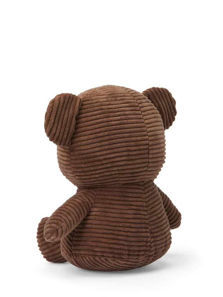 MIFFY Boris Bear 24cm Corduroy Brown Default Title