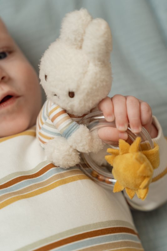 MIFFYxLittle Dutch Ring Rattle Vintage Sunny Stripes Default Title