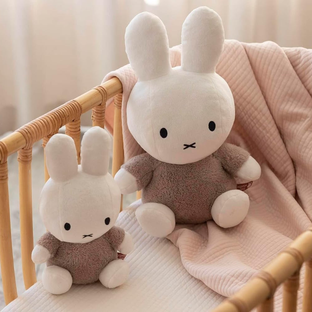 MIFFY Cuddle with Bell 25cm Fluffy Taupe Default Title