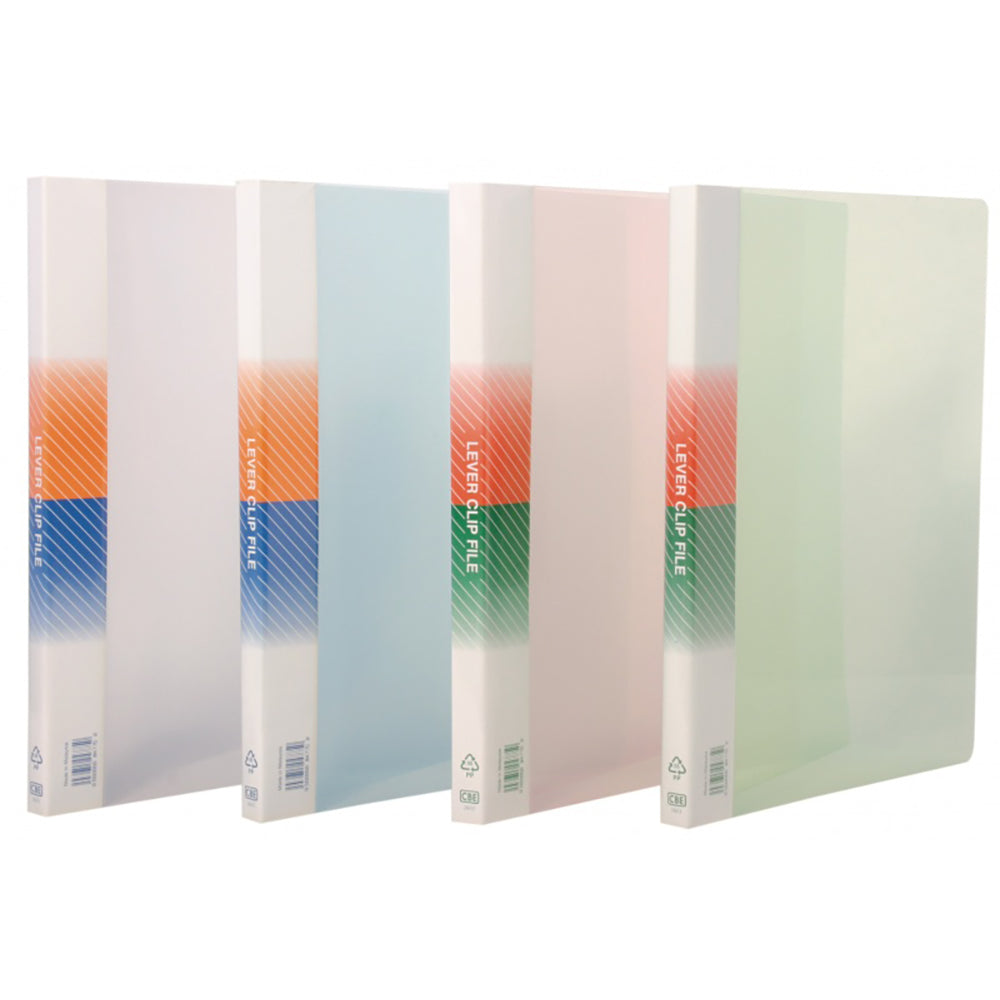 CBE Lever Clip File 2703 F4 4Cols