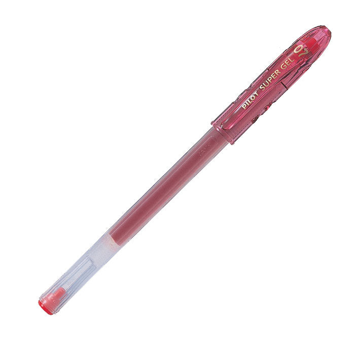 PILOT Super Gel Ball Pen 0.7mm Red