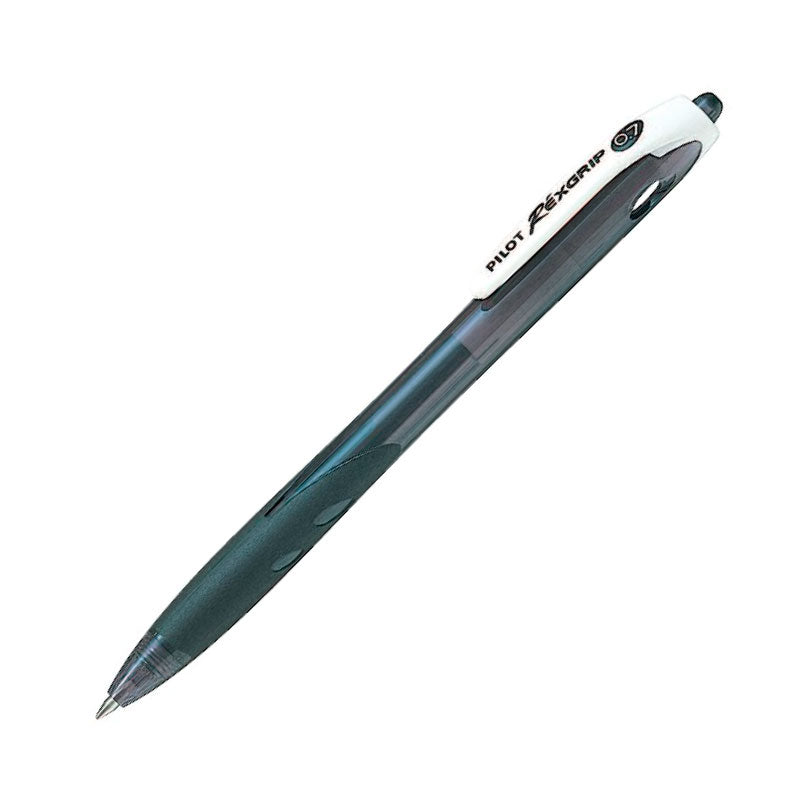 PILOT Rex Grip Ball Pen Fine-0.7mm Black