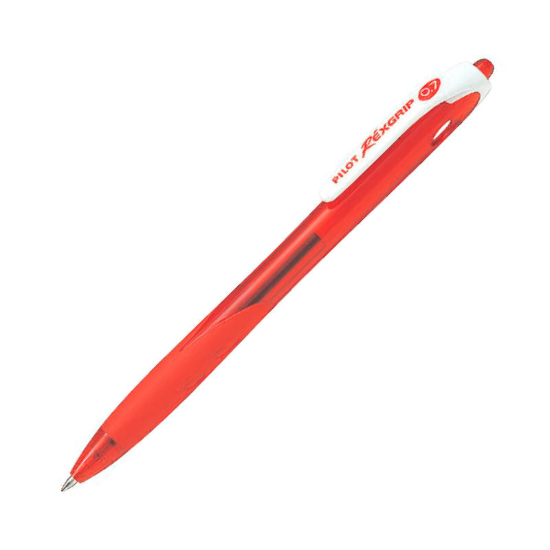 PILOT Rex Grip Ball Pen F-0.7mm Red
