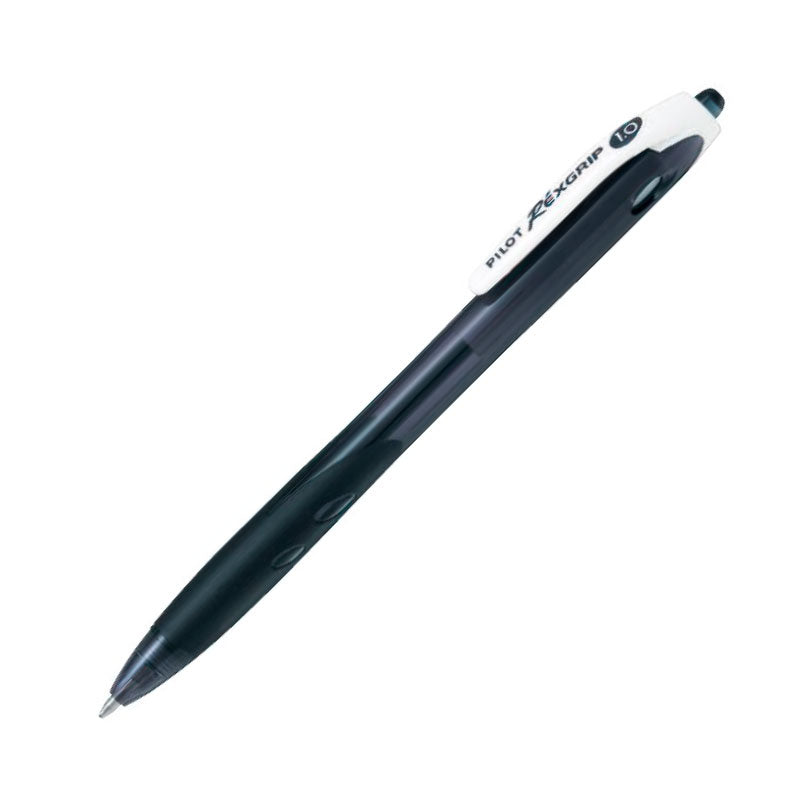 PILOT Rex Grip Ball Pen Medium-1.0mm Black