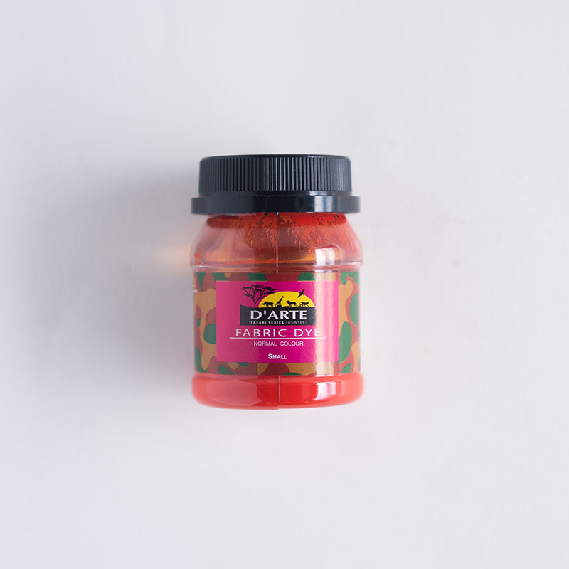 D ARTE Fabric Dye 75gm 124 BRILLIANT RED