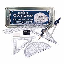 OXFORD HELIX Mathematics Instrument Set