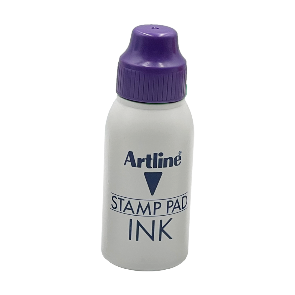 ARTLINE Stamp Pad Ink 50cc-Purple