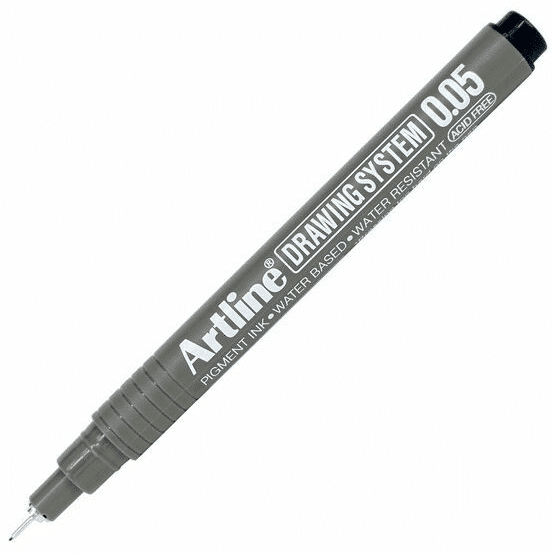 ARTLINE Drawing System 0.1mm-Black