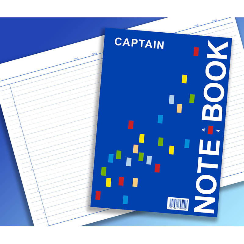 CAPTAIN A4 Notebook 80pgs