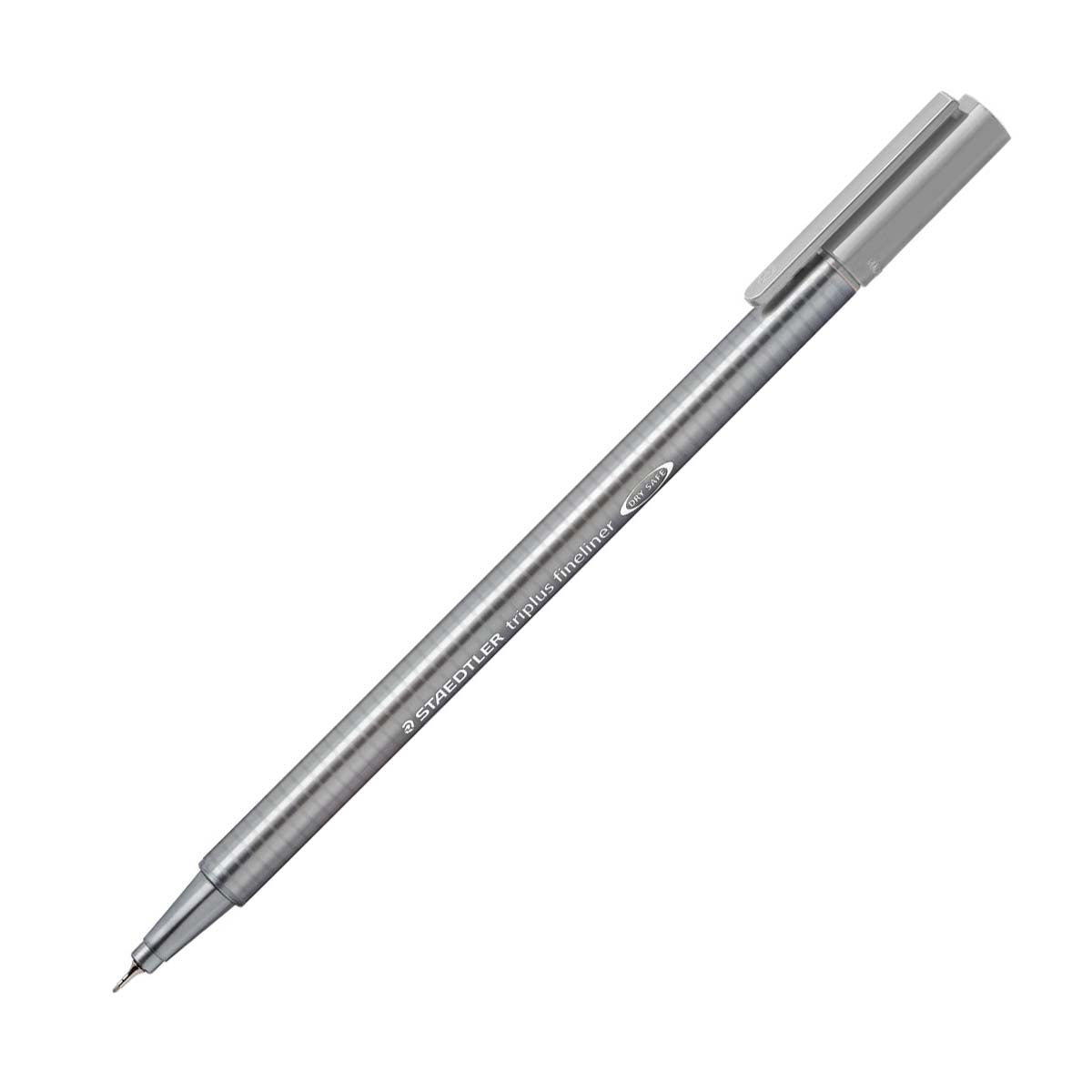 STAEDTLER triplus fineliner 334 082-Silver Grey
