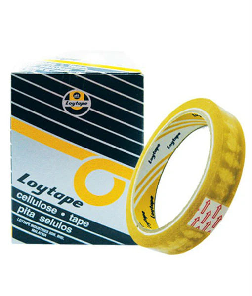 LOYTAPE Cellulose Tape 18mmx40Y x8
