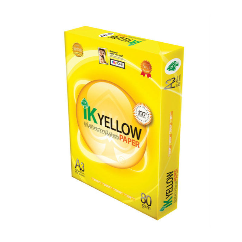 IK YELLOW Paper A3 80gsm 500s