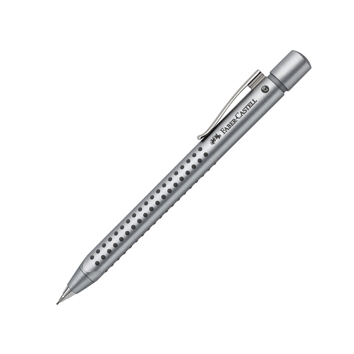 FABER-CASTELL DESIGN GRIP 2011 Silver Mechanical Pencil 0.7mm Default Title