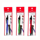 FABER-CASTELL Mechanical Pencil 136002 Tri Click 0.5mm 1s Classic Colours