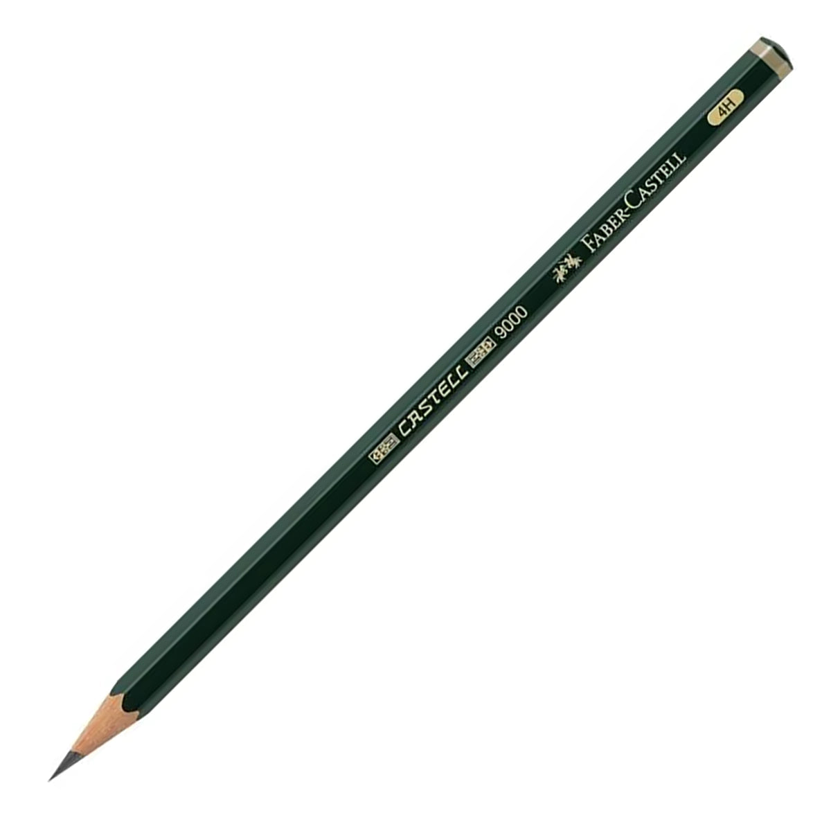 FABER-CASTELL Castell 9000 Graphite Pencil 117114 4H 1s
