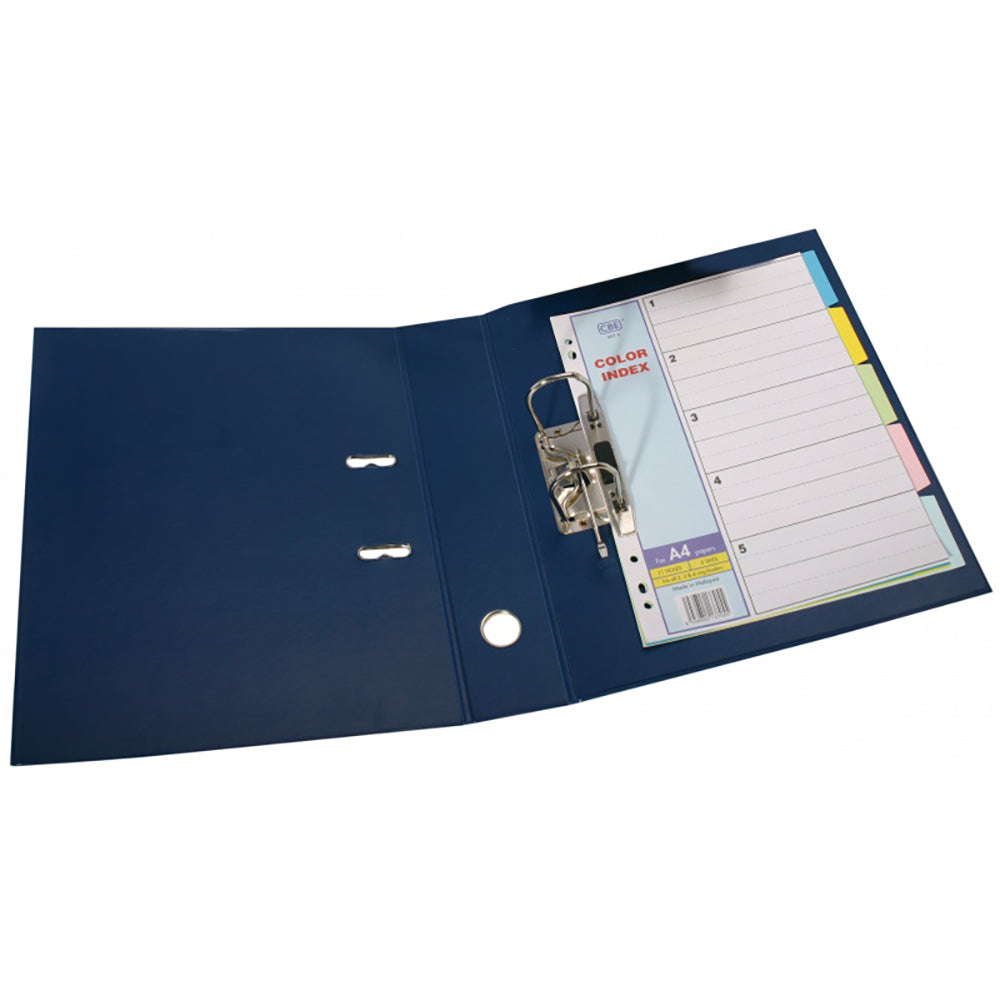 CBE Level Arch File 747 FC-PVC 75mm 3Cols