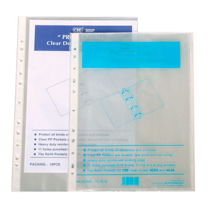 CBE Sheet Protector 305F F/C 10s Default Title