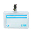 CBE N.Badge 2553 Horz-PVC w/Clip 95x65mm Default Title