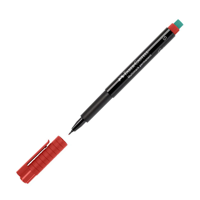 FABER-CASTELL Multimark-Permanent 152321 S Red Default Title