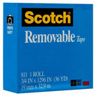 3M Scotch Removable Tape 811 19mmx32.9M