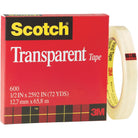 3M Scotch Premium Transparent Tape 600-B 12.7mmx32