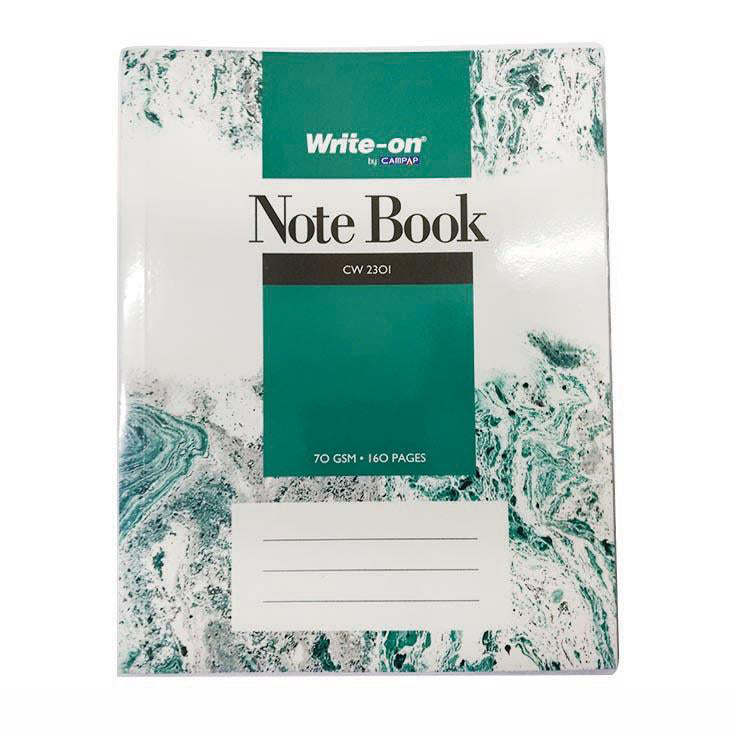 CAMPAP Write-On PVC Cover Notebook CW 2305 A4 160