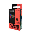 CASIO EZ Label Tape Cartridge 6mm Black on Red Default Title