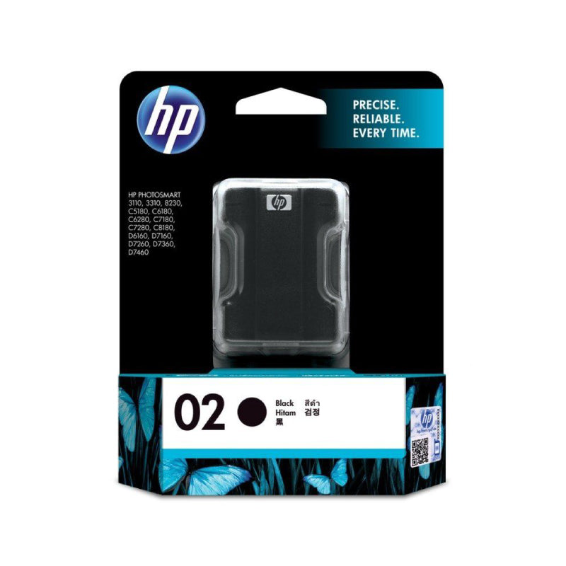 HP Ink Cartridge 02 Black Default Title