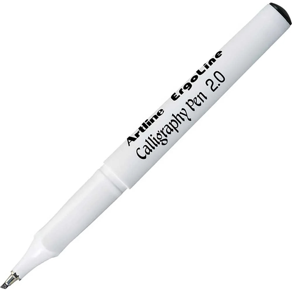 ARTLINE Ergoline Calligraphy Pen 2.0mm-White