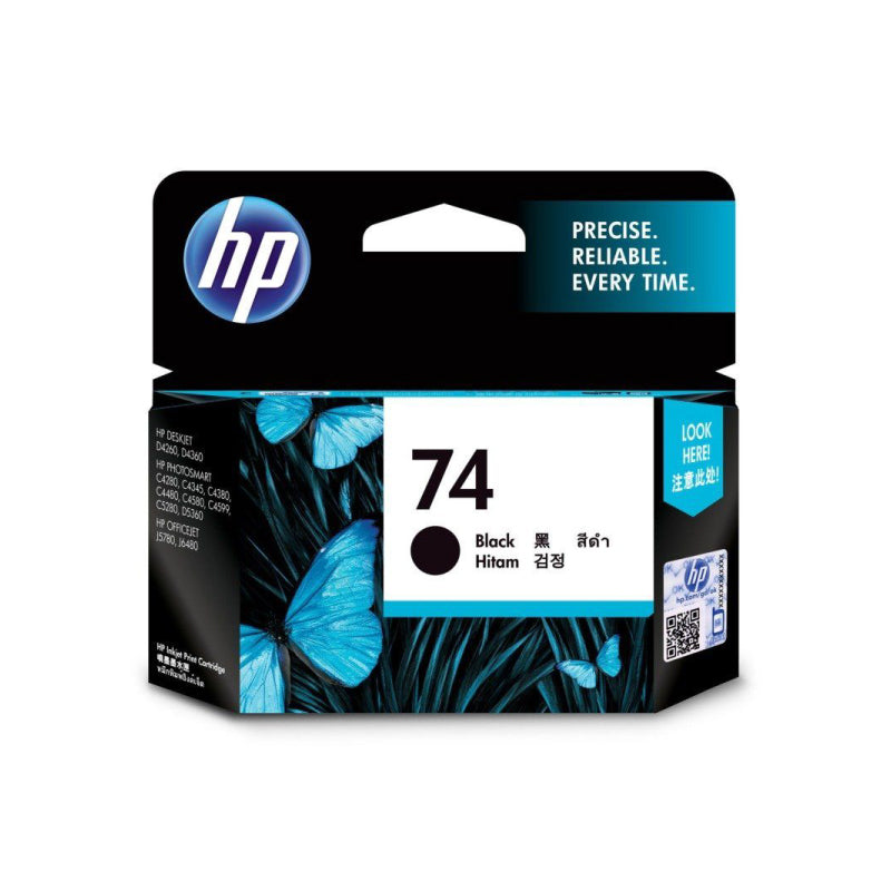 HP Ink Cartridge 74 Black Default Title