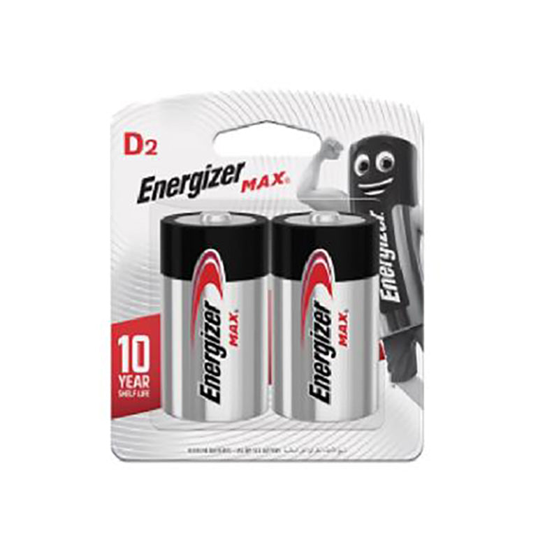 ENERGIZER Max D2 2pcs E95BP2G