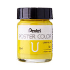 PENTEL Poster Colour 30cc WPU2-Lemon Yellow