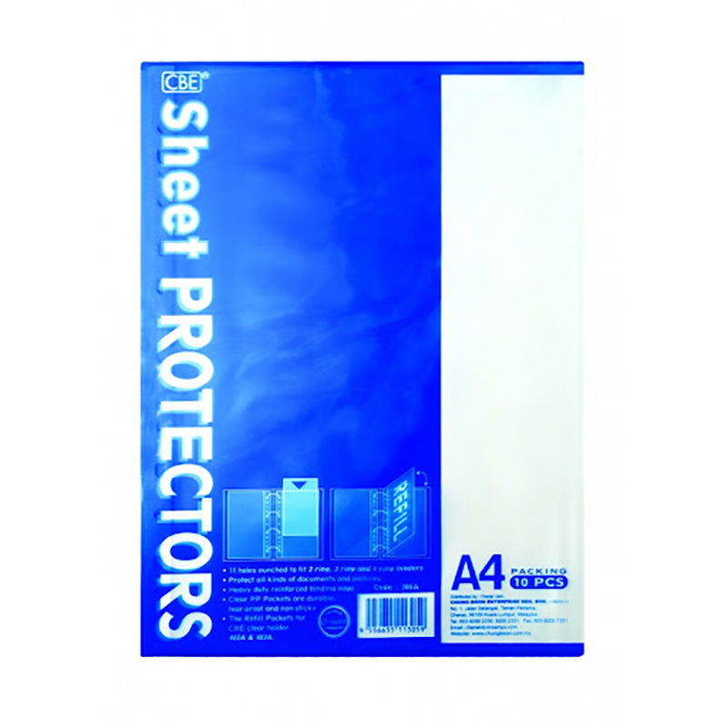 CBE Sheet Protector 305AB A4 100s Default Title