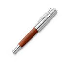 FABER-CASTELL DESIGN e-motion Pear Wood Brown Fountain Pen-Medium Default Title