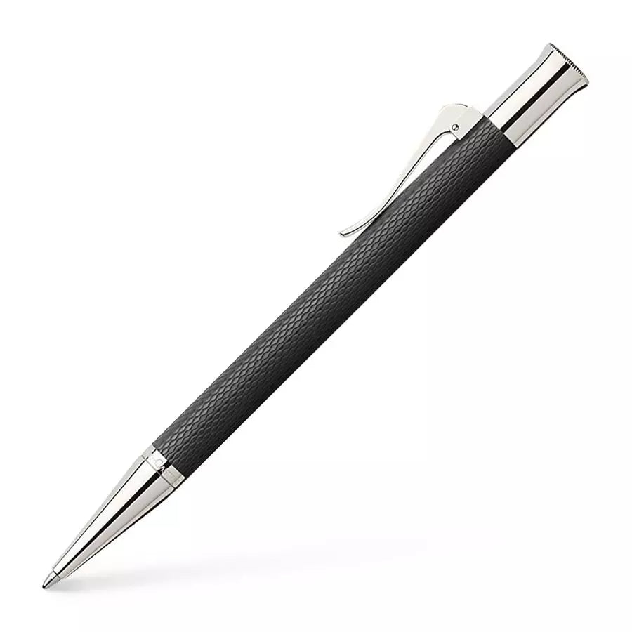 GRAF VON FABER CASTELL Guilloche Black Ball Pen